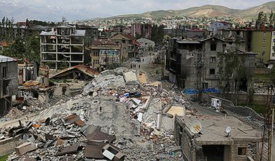 Zerstörung kurdischer Städte