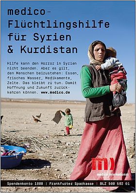 medico-Flüchtlingshilfe für Syrien & Kurdistan