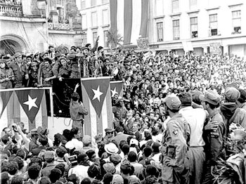 Fidel Castro spricht 1959